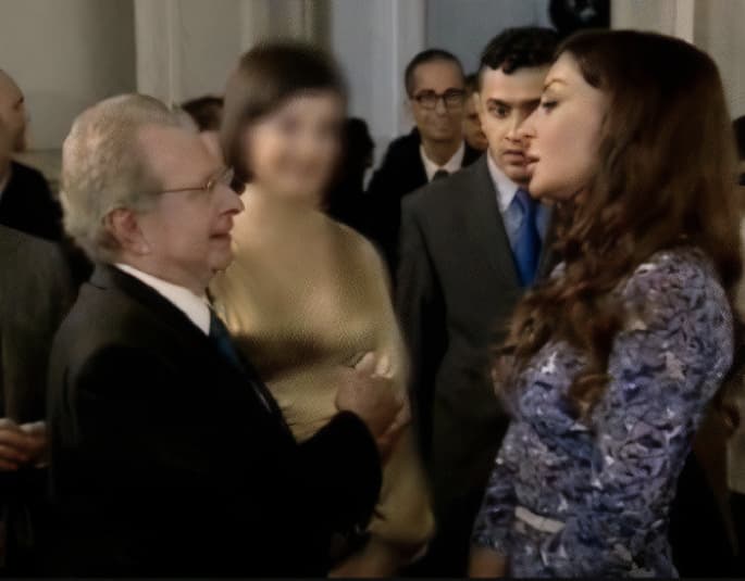 With Mehriban Aliyeva, First Vice President of Azerbaijan