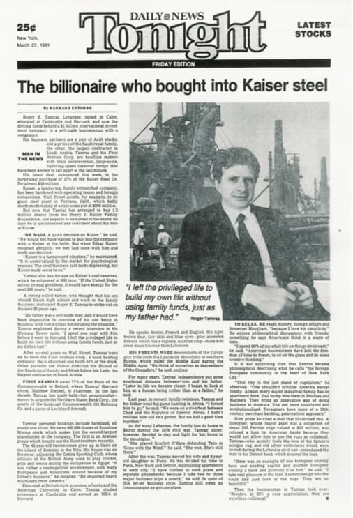 Metals and minerals operations