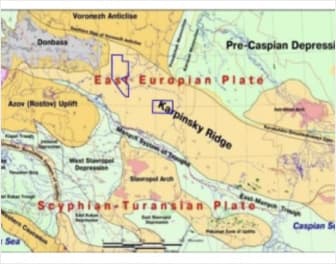 Karpinsky Ridge exploration licenses