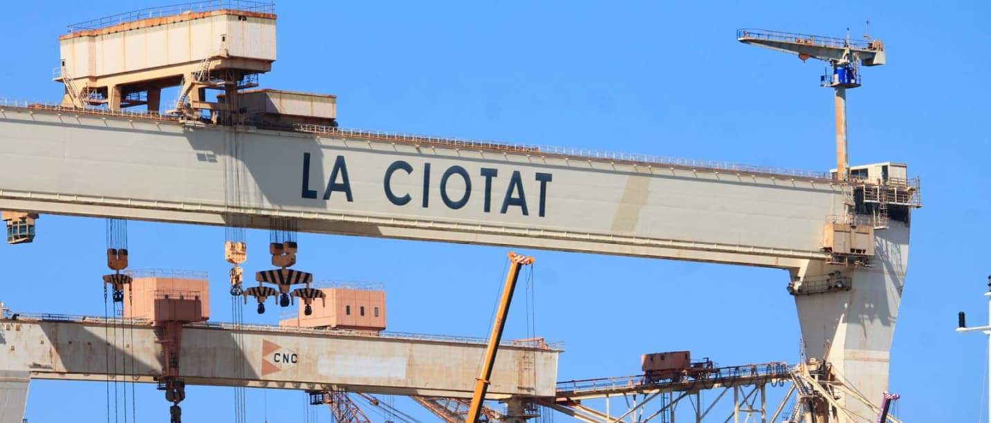 Chantiers Navals de la Ciotat shipyard facility